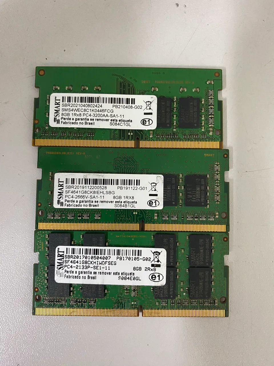 Memória notebook ddr4 8gb 