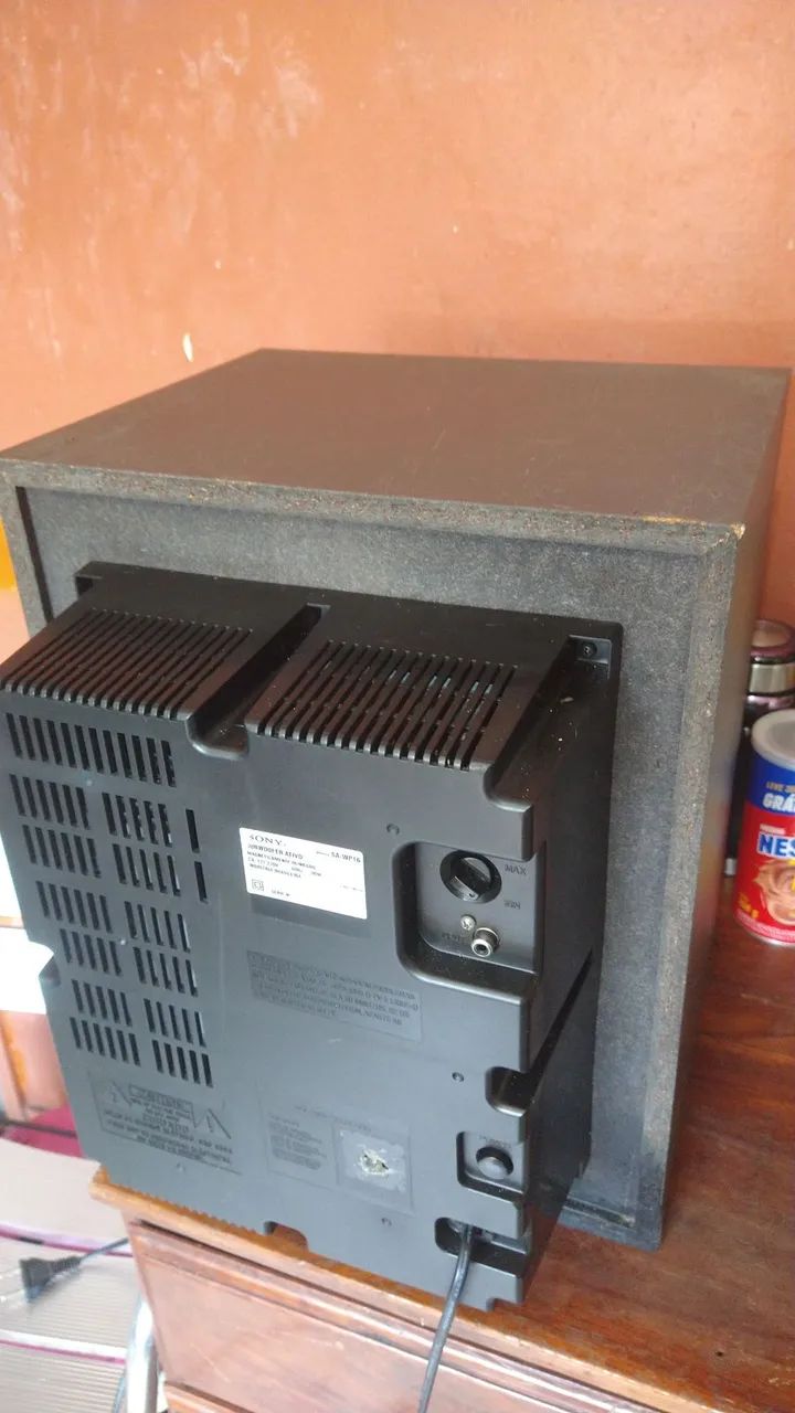 Subwoofer ativo 10 polegadas, sem defeito  - Foto 4