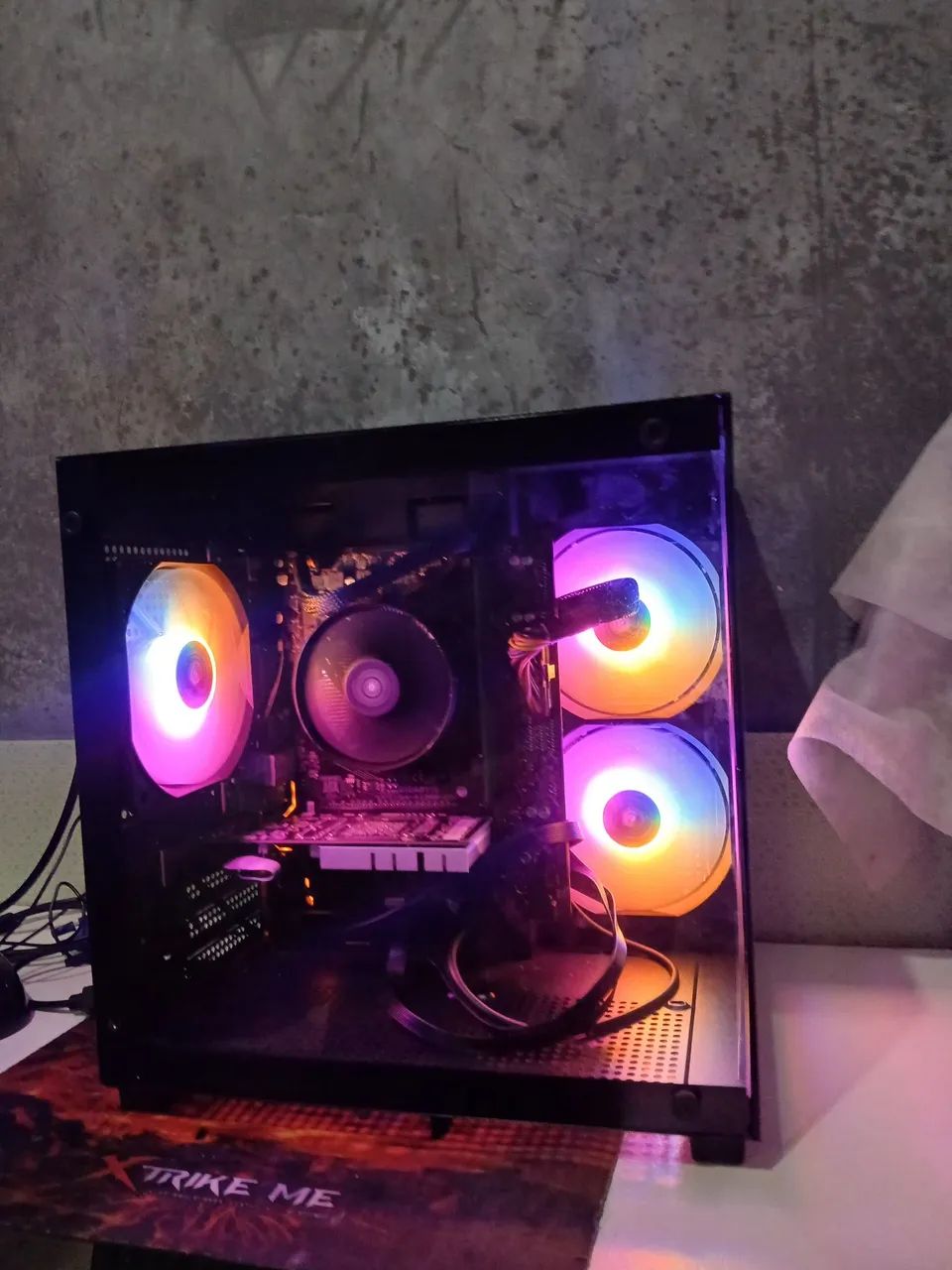 Pc ryzen 5 1400 troco em iphone ou violão + valor - Foto 2