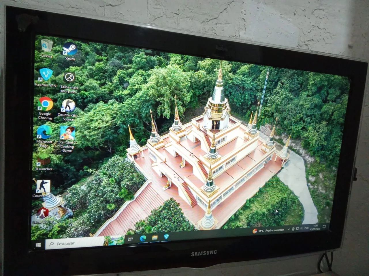 Tv Samsung não Smart 