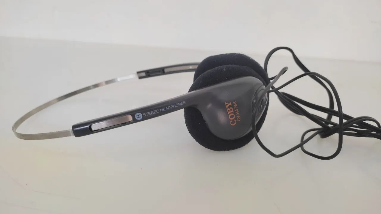 fone de ouvido de arco walkman discman coby - Foto 3