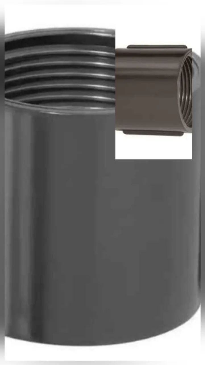 Luva eletroduto 2 polegadas Amanco (kit com 2)