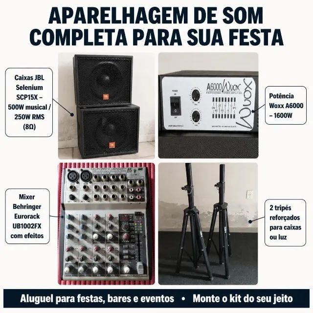 Aparelhagem de som 