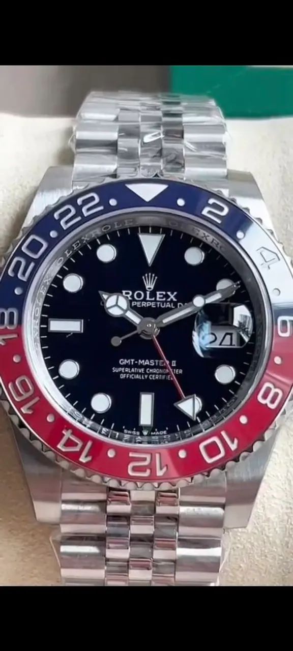 ROLEX GMT PESPSI/ JUBILE/  SC - Foto 2