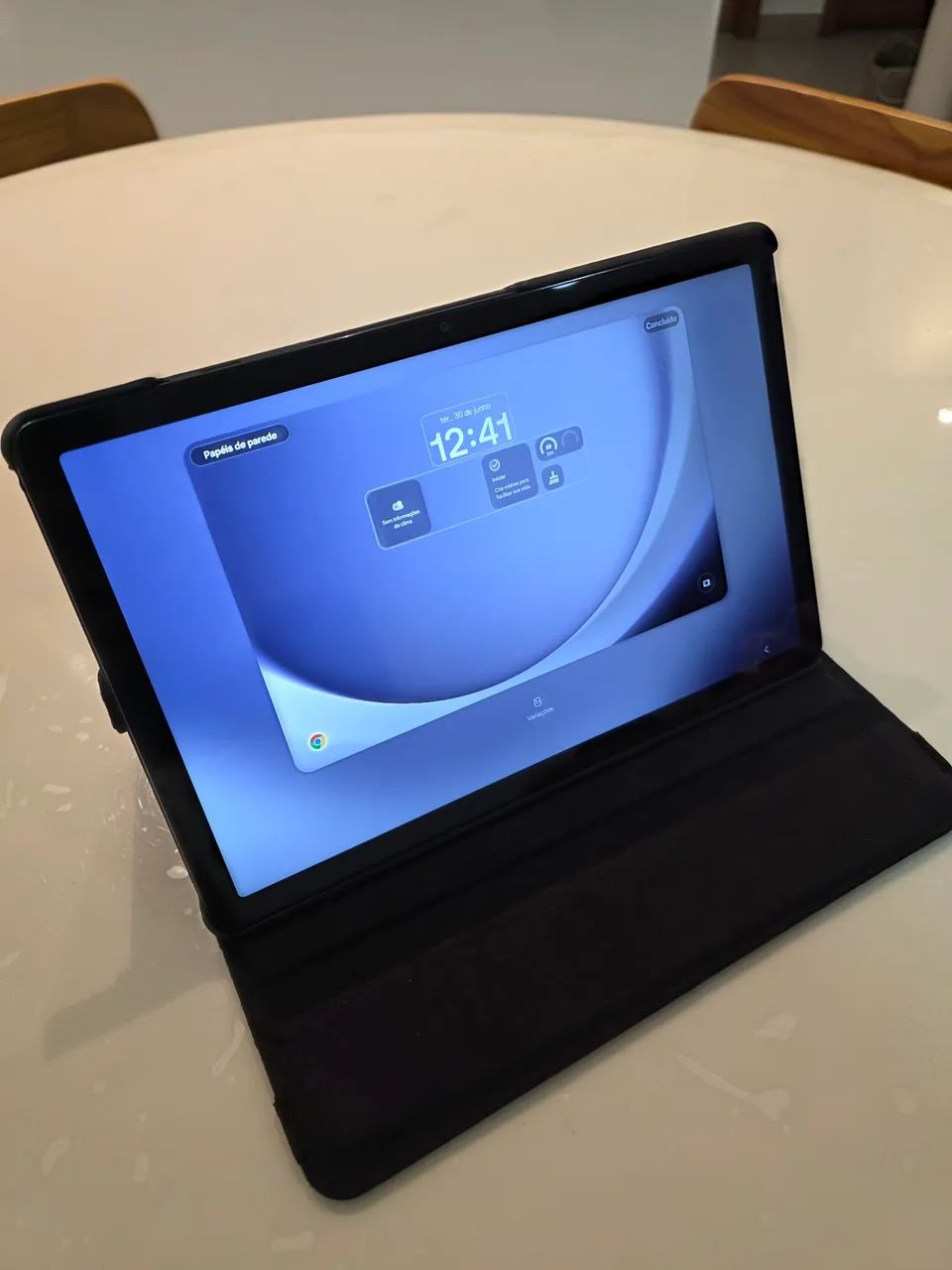 Galaxy Tab A9+ 5G, grafite, 64GB e 4GB de RAM.  - Foto 2