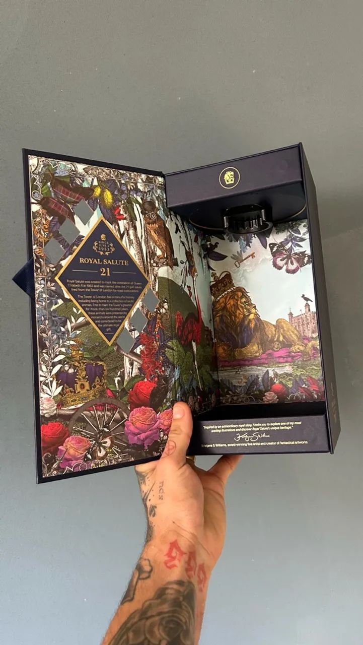 Caixa vazia royal salute  - Foto 2