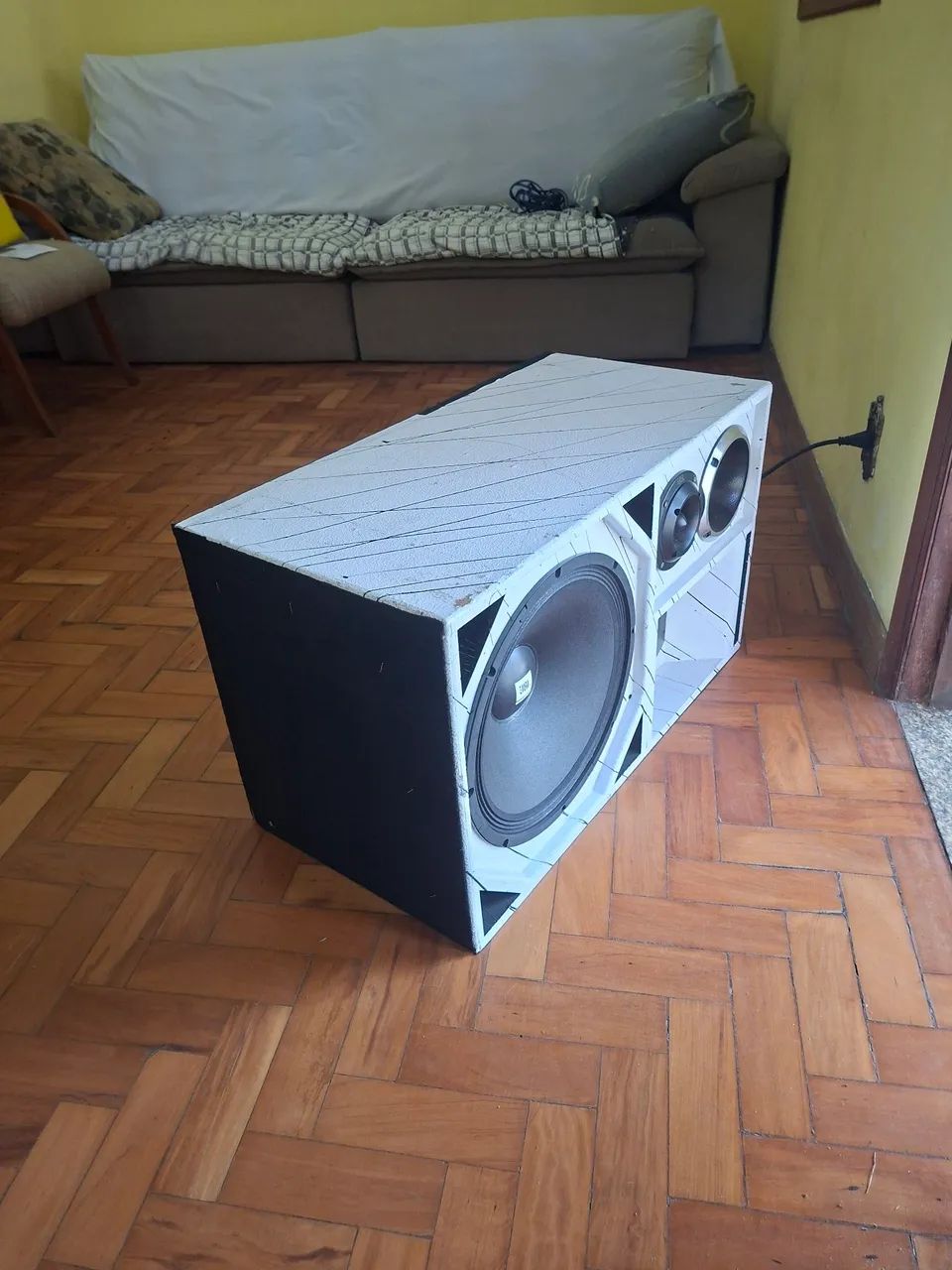 Som automotivo e residencial 15 polegadas 4 vias - Foto 4