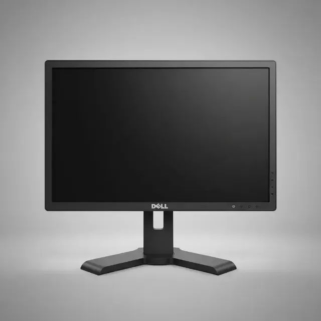 Monitor Dell Preto Para Computador Pc Com Base - Foto 3