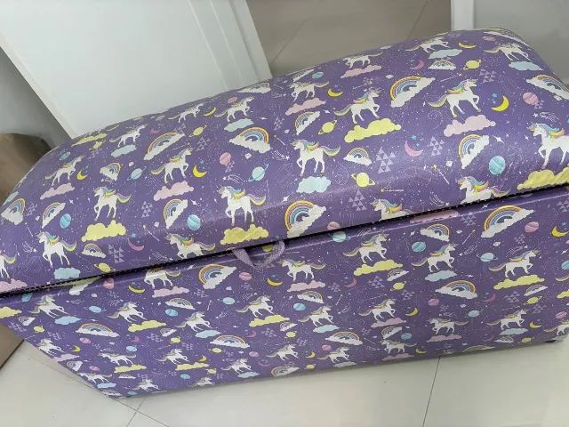 Baú infantil Unicórnio  - Foto 2