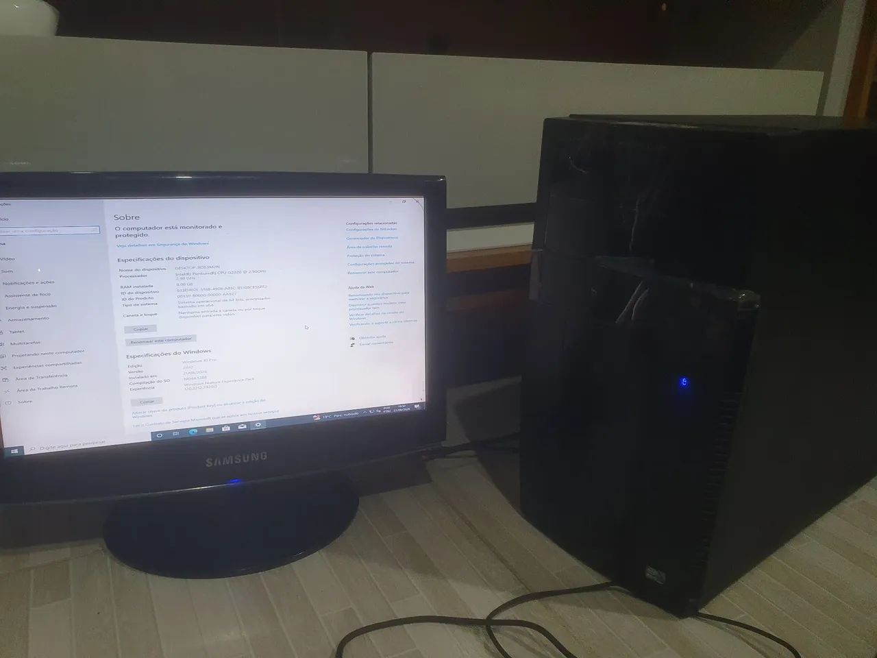 Computador Intel g2020 2.9ghz