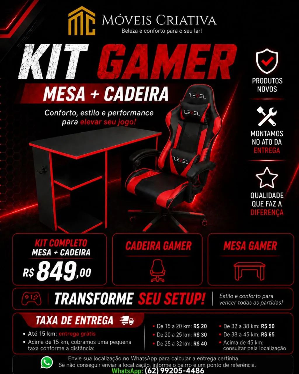 KIT SETUP GAMER - Foto 5