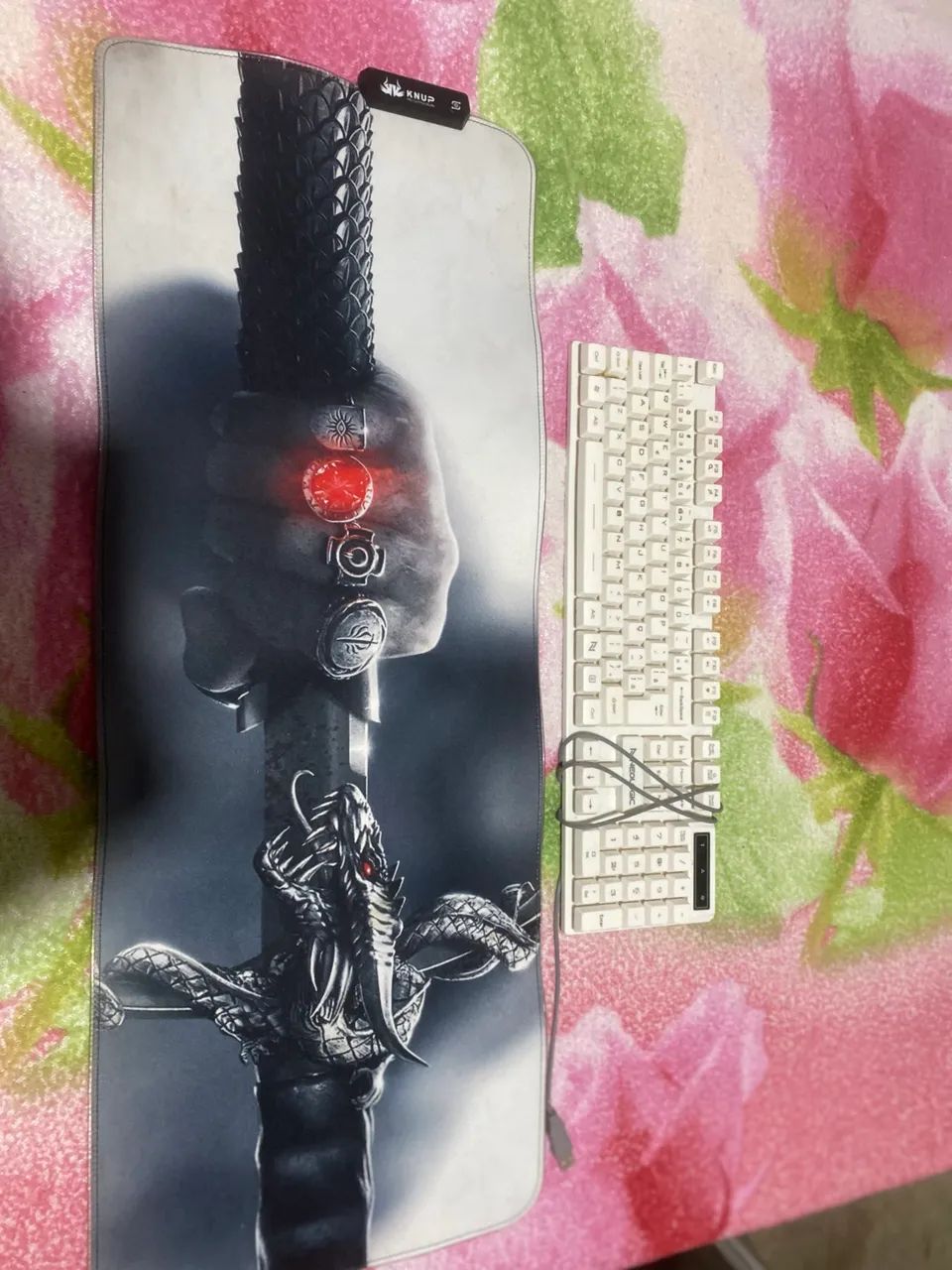 Mouse pad e teclado  - Foto 4