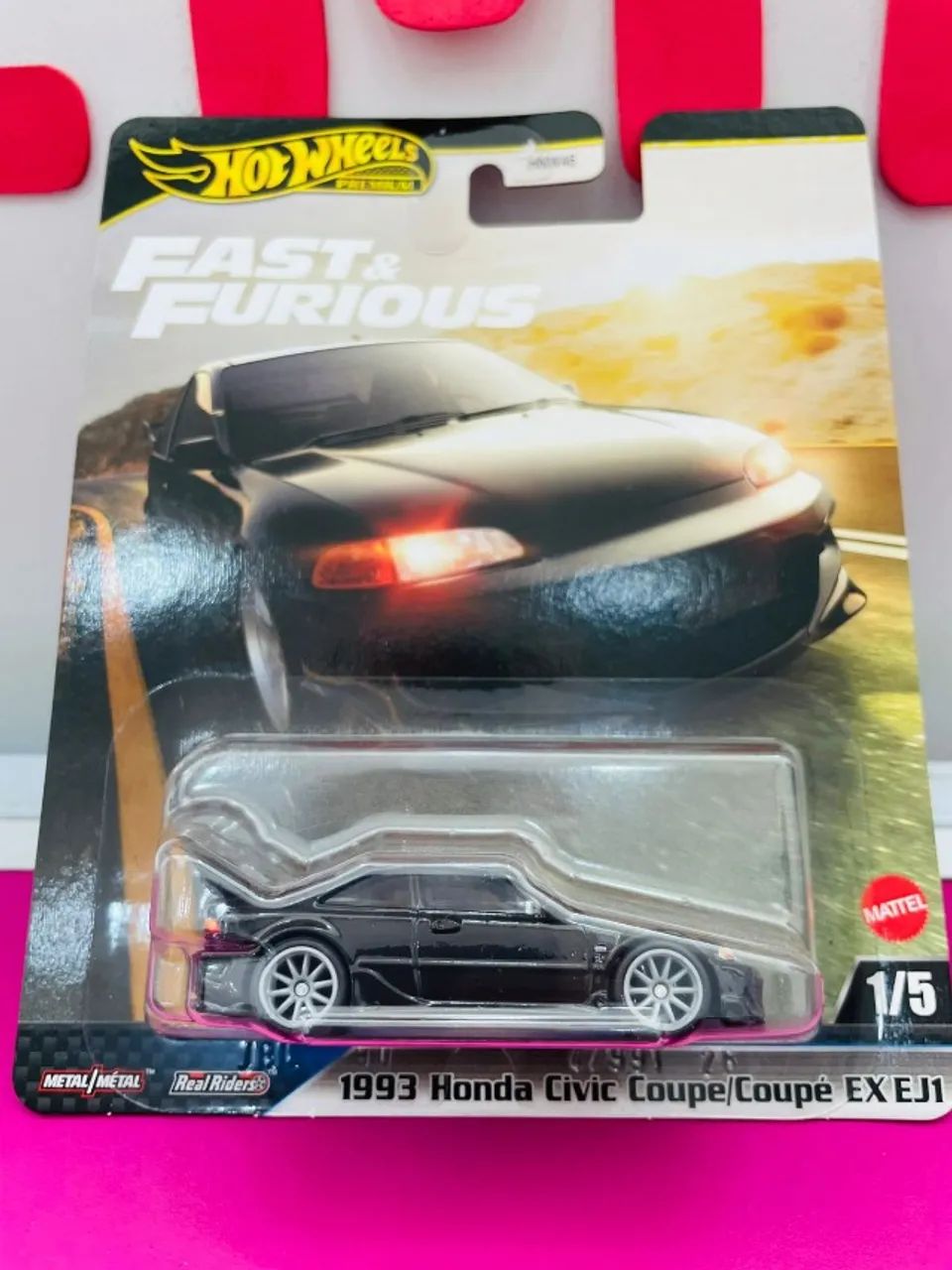 Carrinho Hot Wheels 1993 HONDA CIVIC COUPE/ COUPÉ EX EJ1 Collector