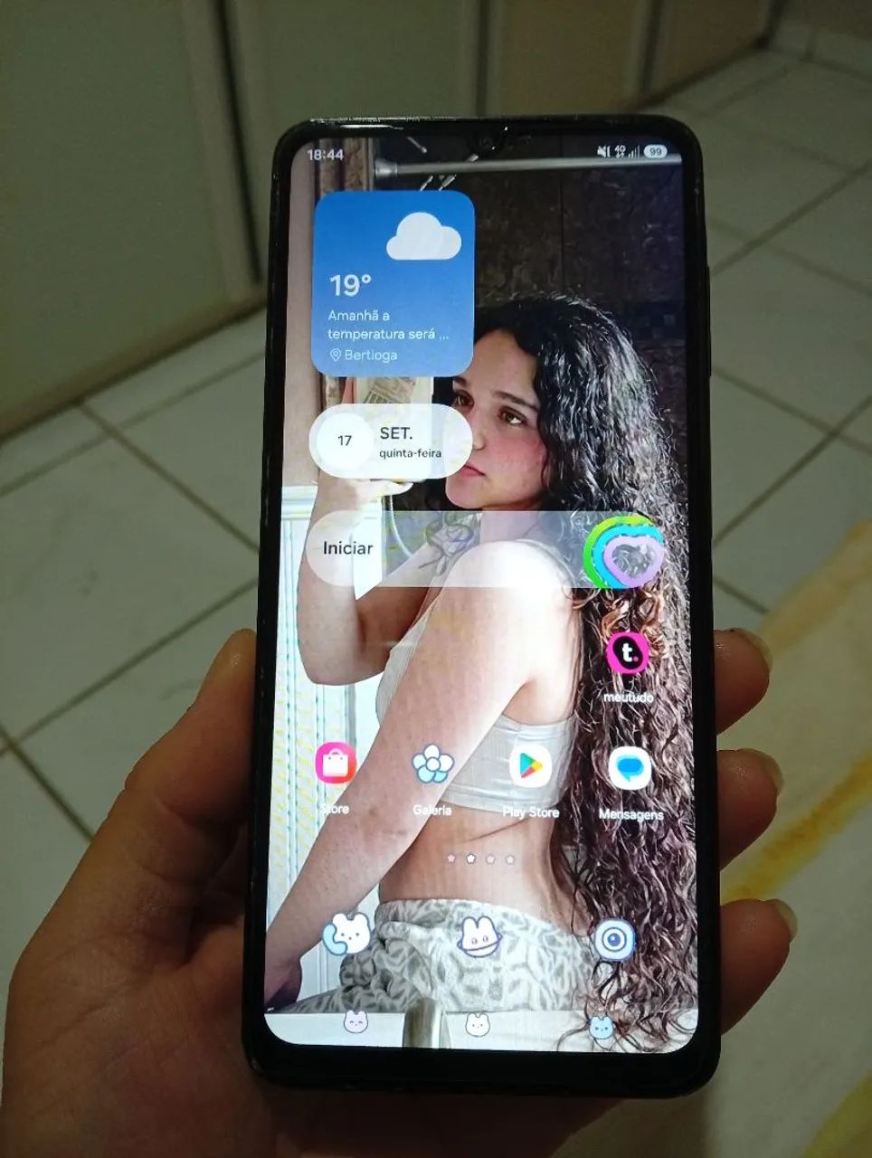 Samsung A07 semi novo