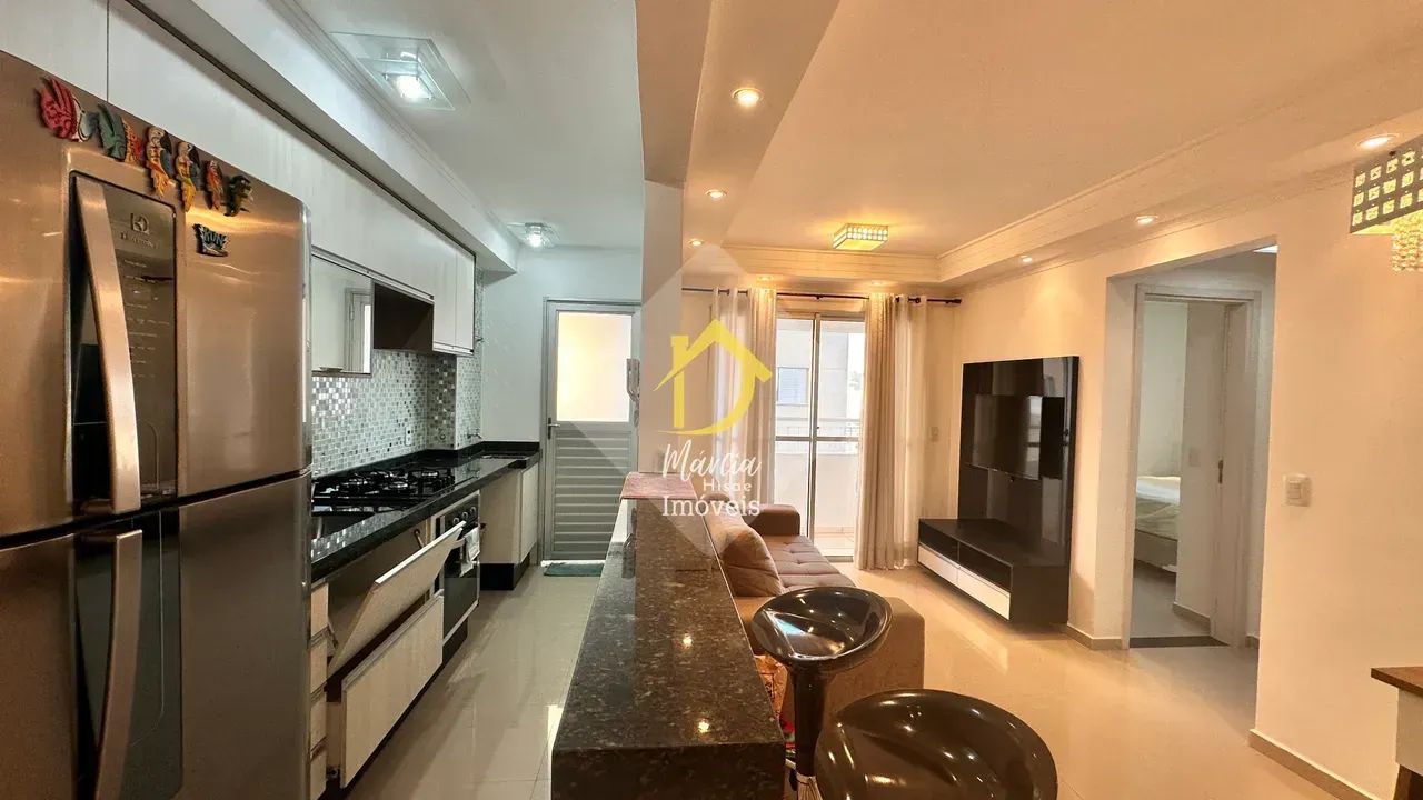 Apartamento para alugar mobiliado com varanda no Centro SBC - Foto 3