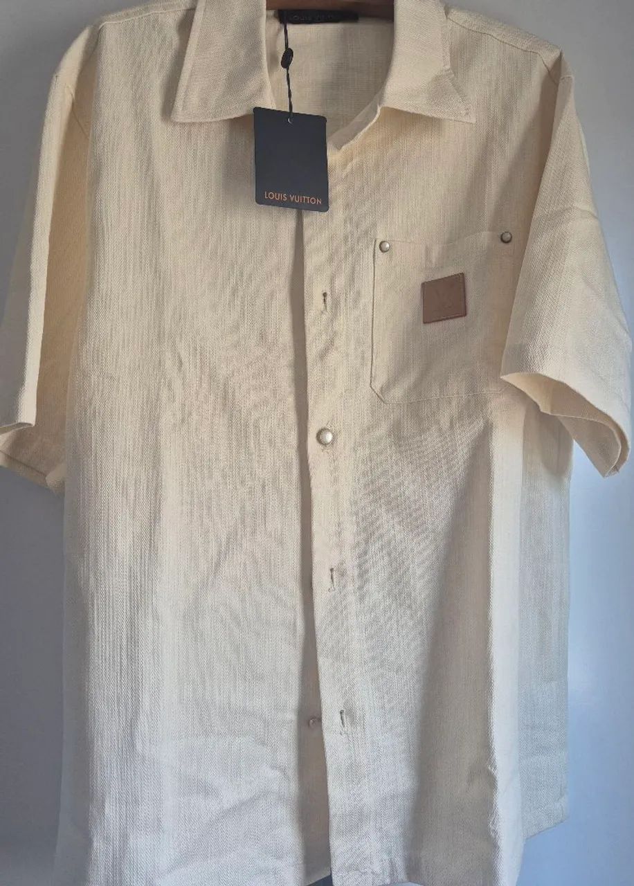 Camisa LV Masculina - Size G - Foto 3