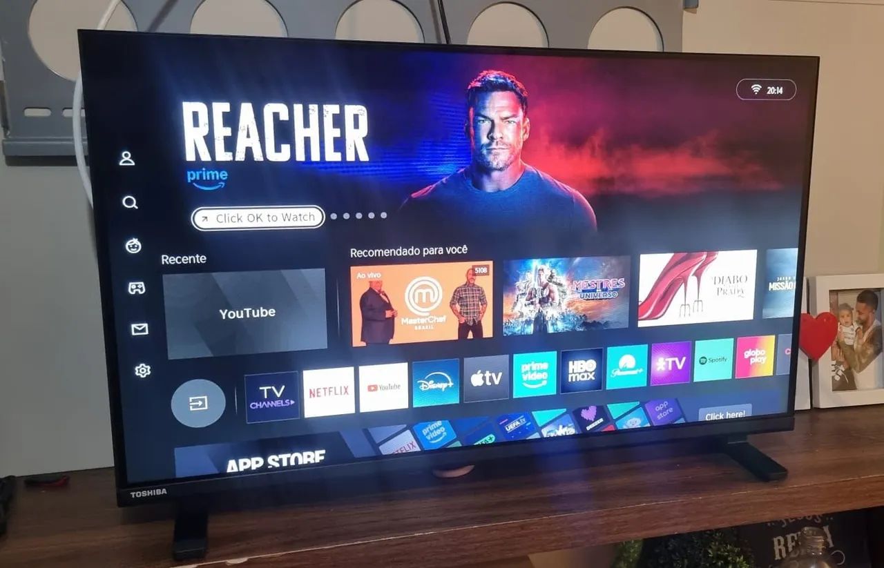 TV Android Smart 32 - Borda infinita - Funciona jogos  - Foto 2