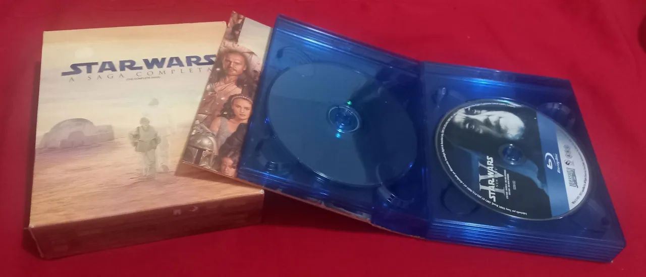 Saga star wars bluray completa colecionadores - Foto 2