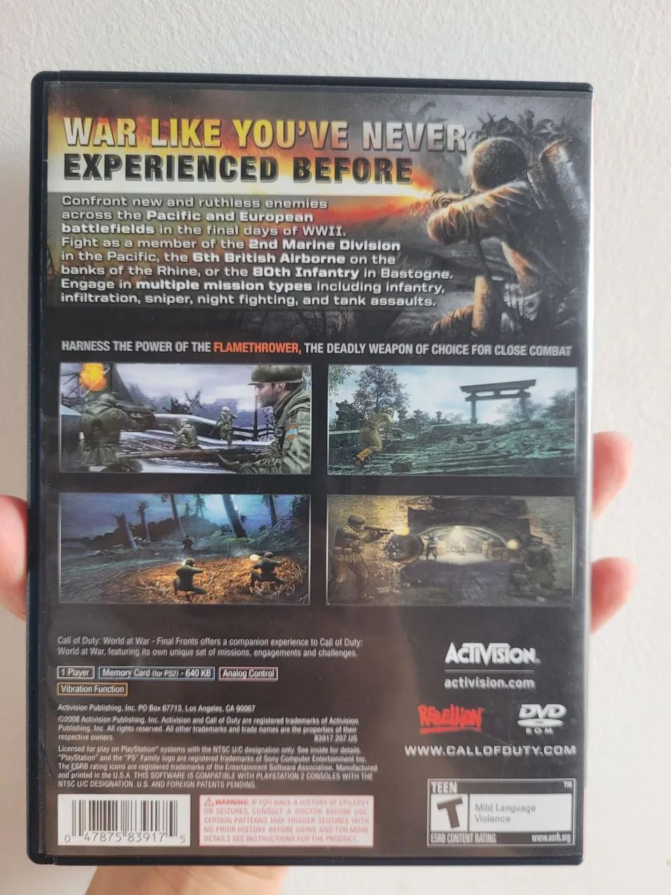 Call of duty world at war original  - Foto 2