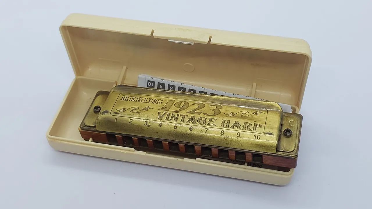 Hering Vintage Harp em Dó- Estado de nova - Foto 2