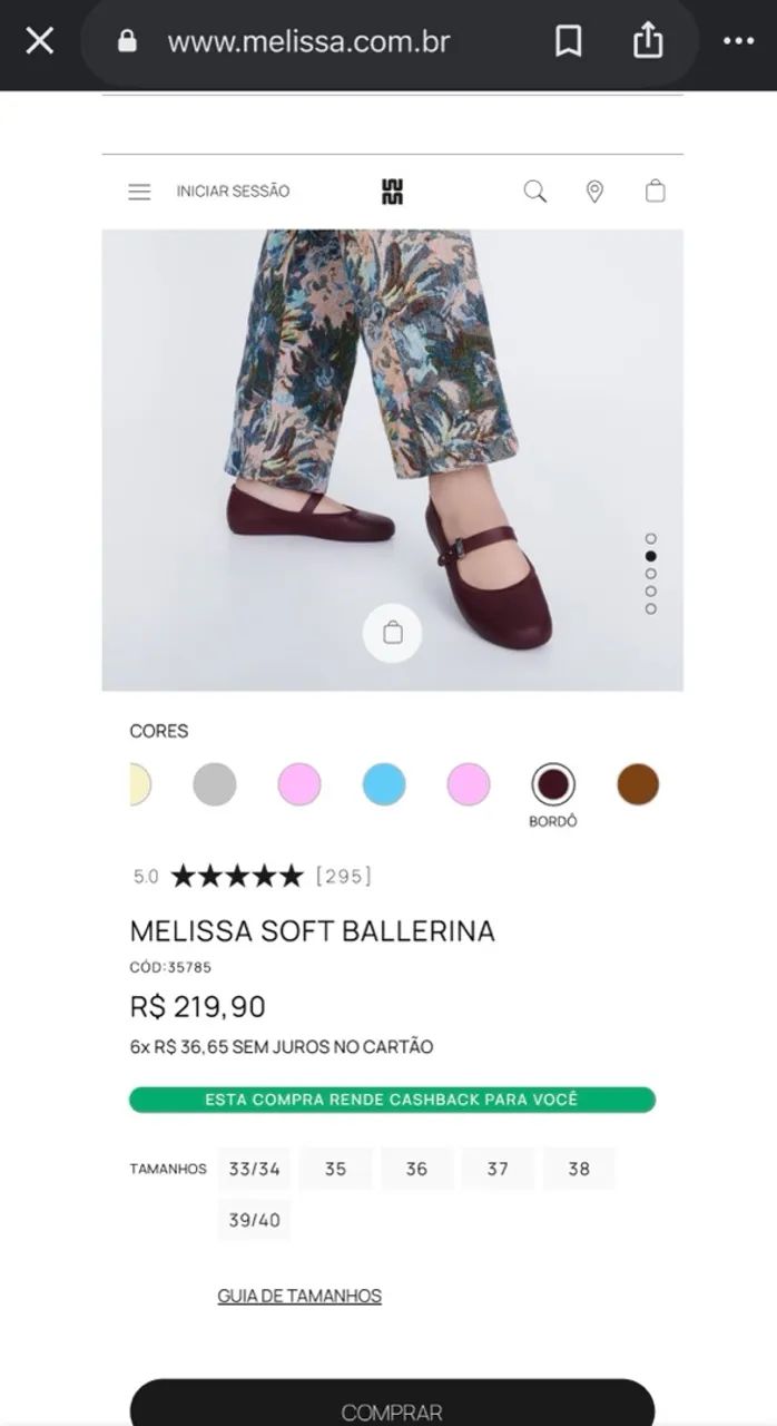 Sapatilha Melissa  - Foto 2