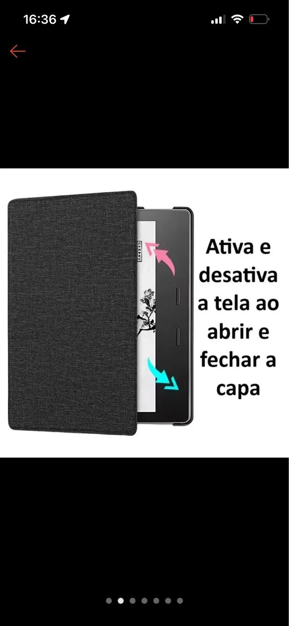 Capa para Kindle Oasis 10° geração 2019 - Foto 5