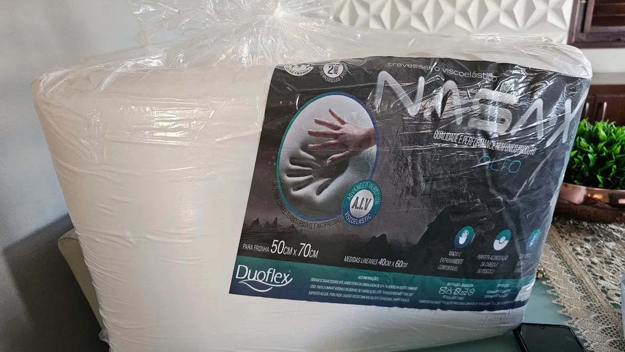 Travesseiros novos, sem uso.  - Foto 2
