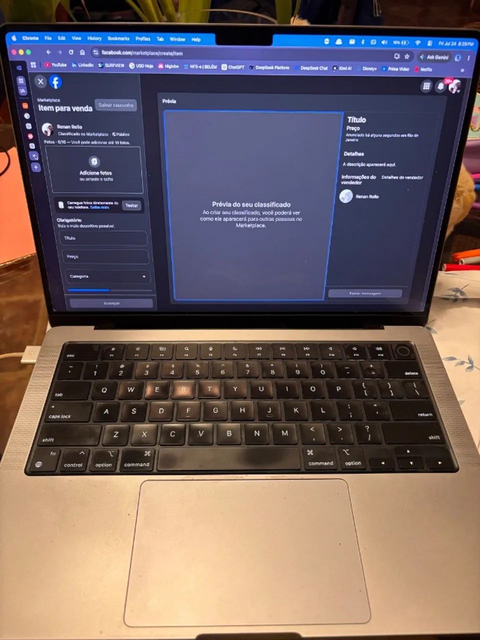 MacBook Pro M1 16GB RAM 512GB  - Foto 2