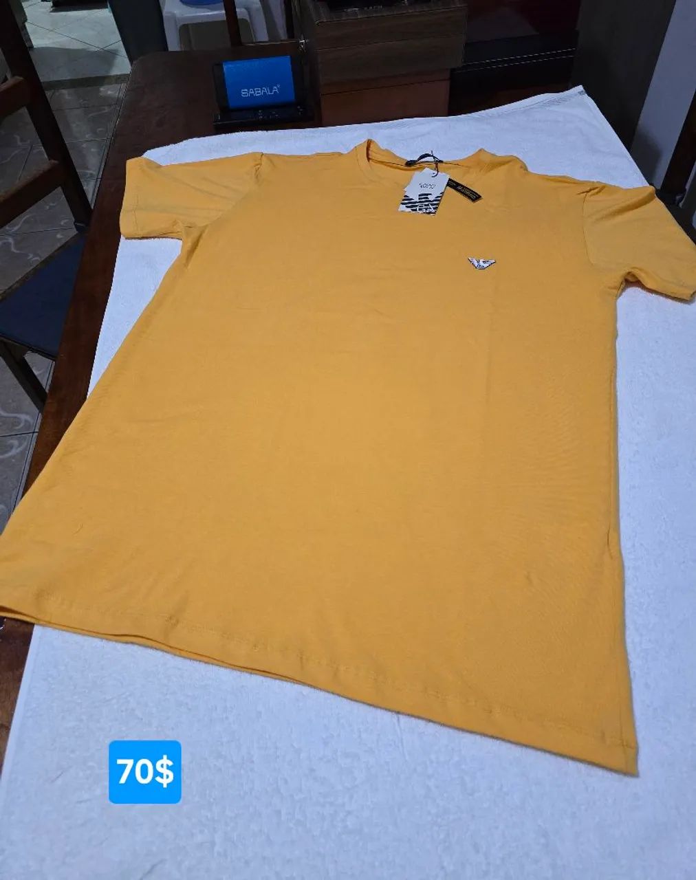 Camisa Grife peruana elastano da Empório Armani G 