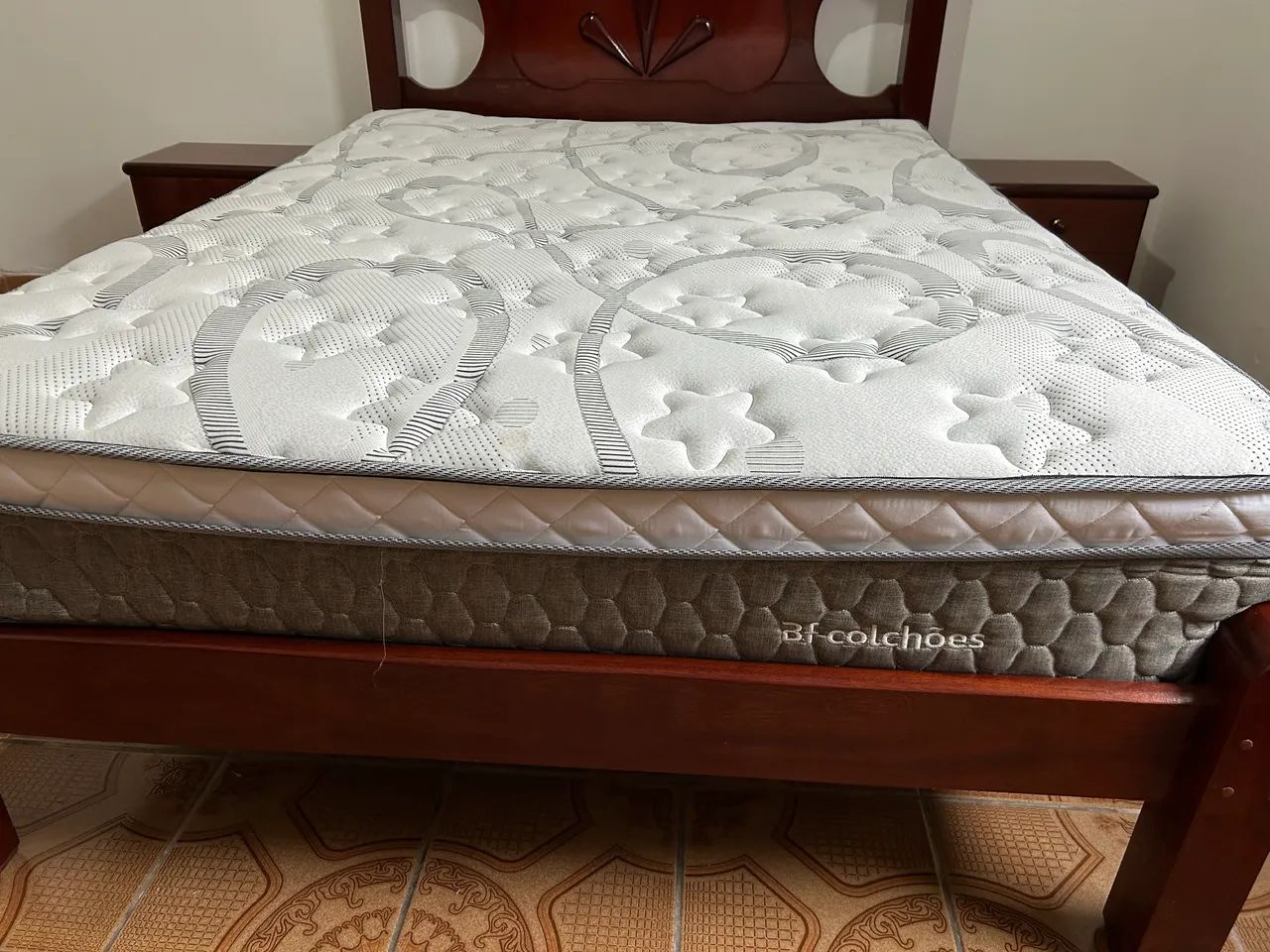 Colchão Casal BF molas ensacadas com pillow top  - Foto 3