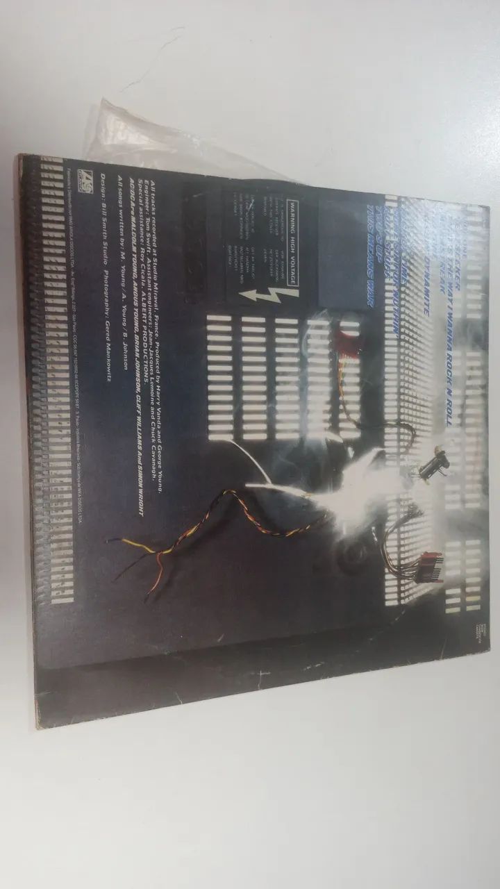 VINIL AC/DC   BLOW UP YOUR VIDEO  P 1988 - Foto 2