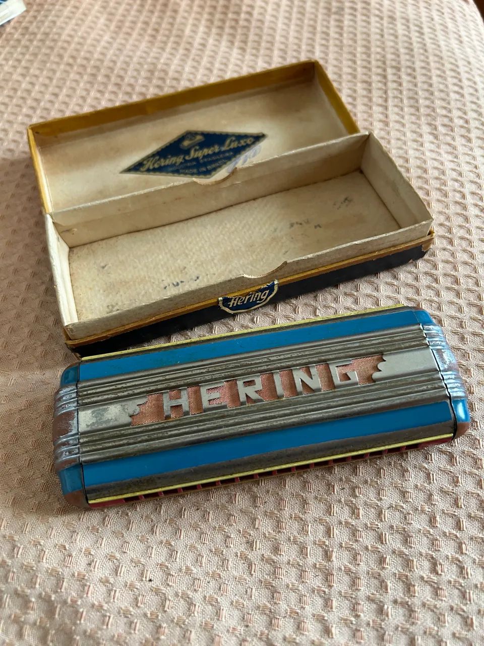 Gaita Hering Super Luxo Vintage com caixa original - Foto 5