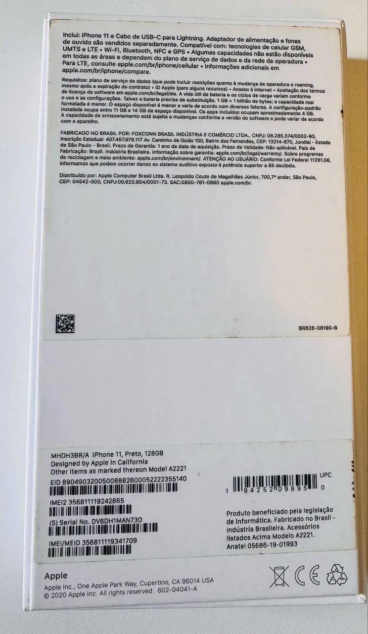 Iphone 11 - 128GB - preto - Foto 4