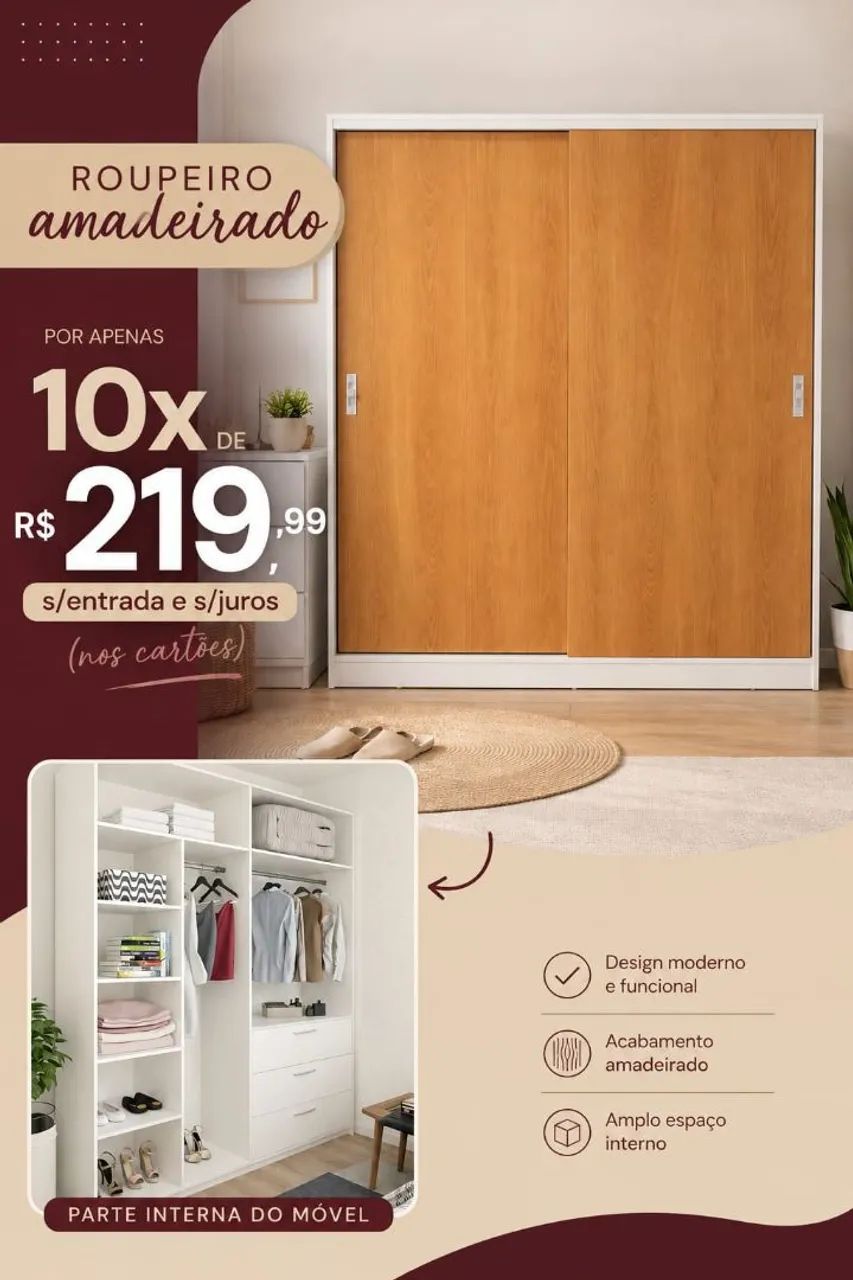 Líquida do guarda roupa em mdf  - Foto 3