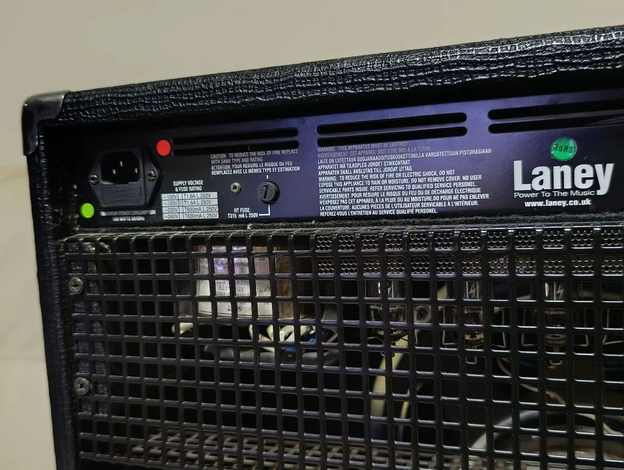 Amplificador Laney LC30 valvulado - Foto 6