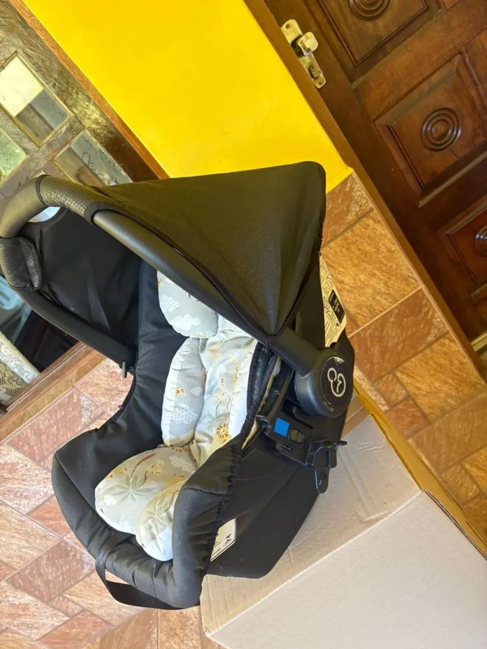 Berço Moisés Portátil + Carrinho de bebê e bebê conforto  - Foto 3
