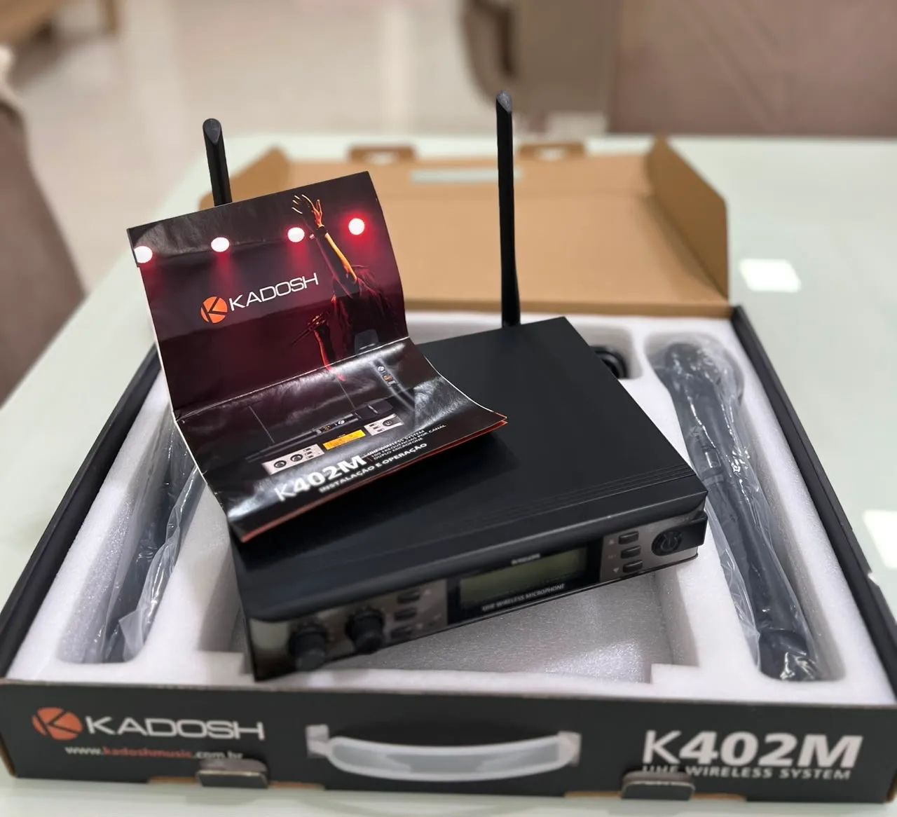 Microfone Kadosh (pouco uso) 