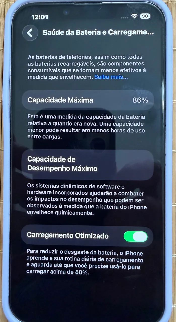 iPhone 2014 impecável bateria 86% - Foto 5