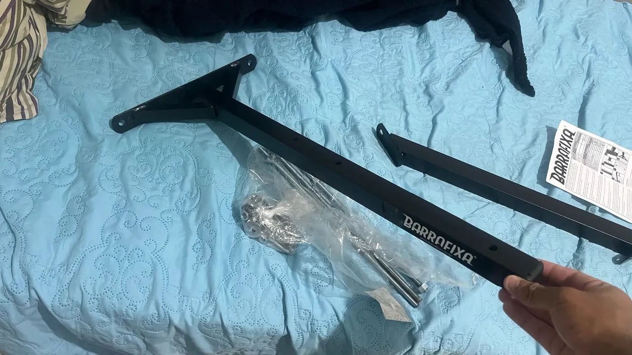 Suporte de Barrafixa para saco de pancadas