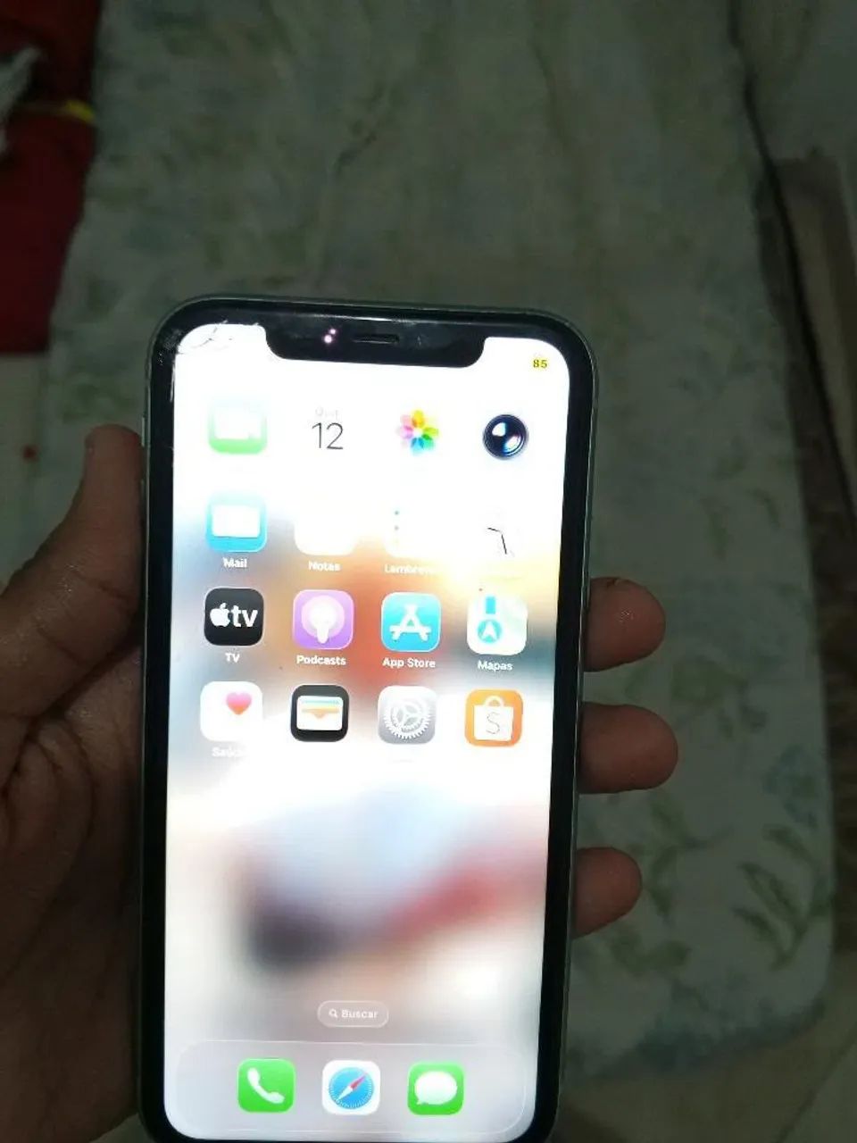 iPhone 11 todo bom original bem conservado no preço  - Foto 2