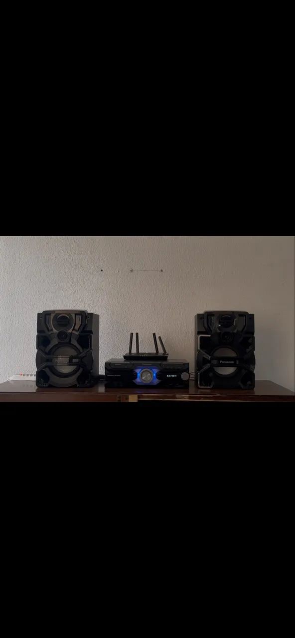 Som mini system Panasonic novíssimo 