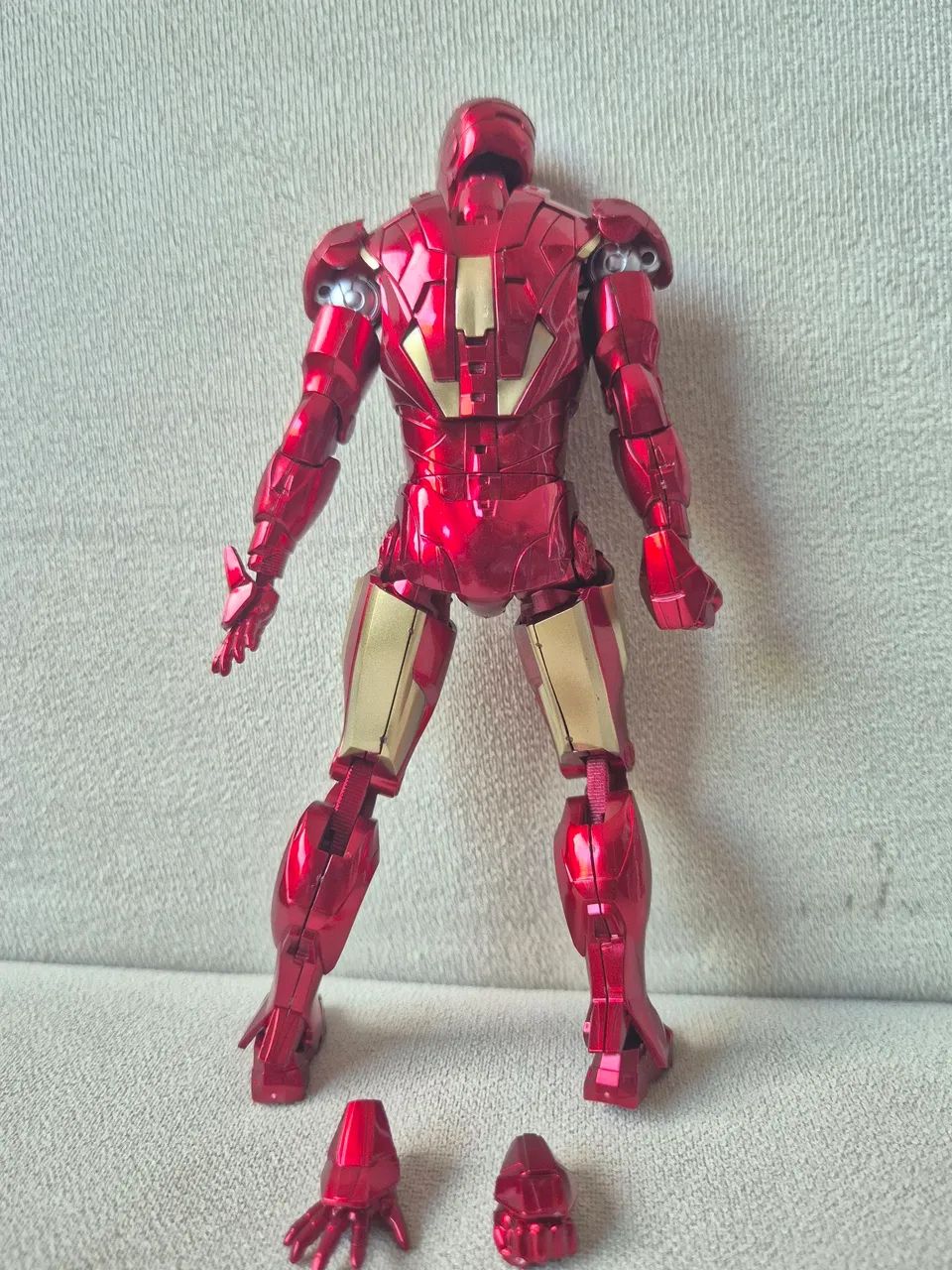 Iron Man FoundJoy homem de ferro model kit mark 4 montadok  - Foto 3