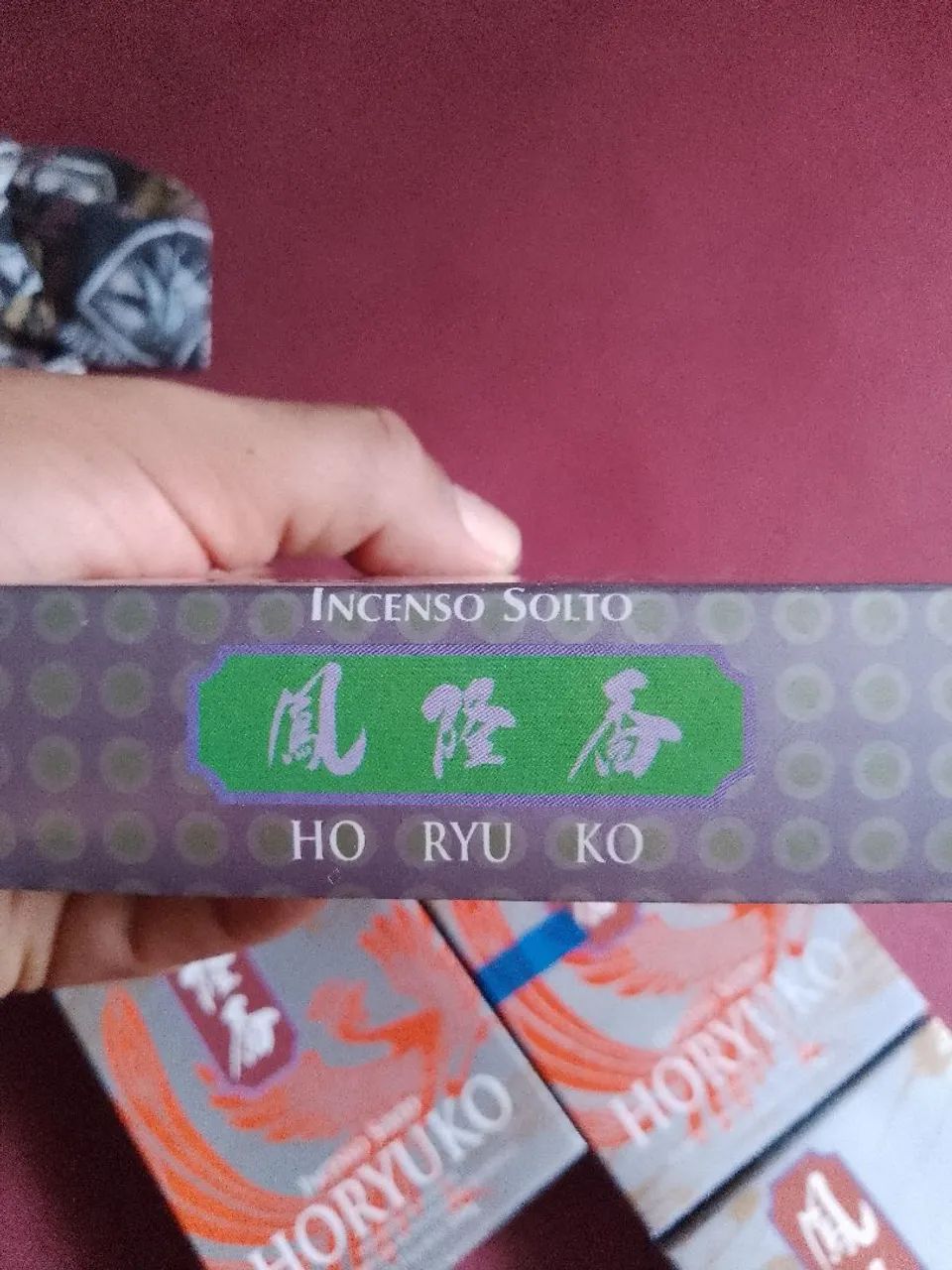 QUATRO CAIXAS DE INCENSO HORYUKO 200g
