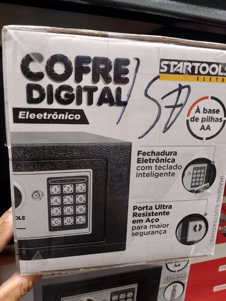 Cofre digital e chave 174,99 reais  - Foto 2
