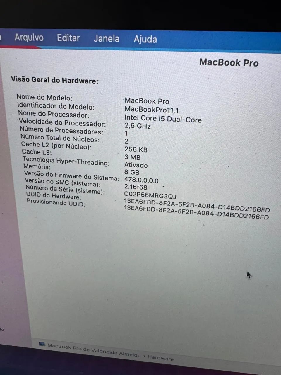 MacBook Pro 2014 i5 8GB ram 256 SSD Retina 13 polegadas  - Foto 4