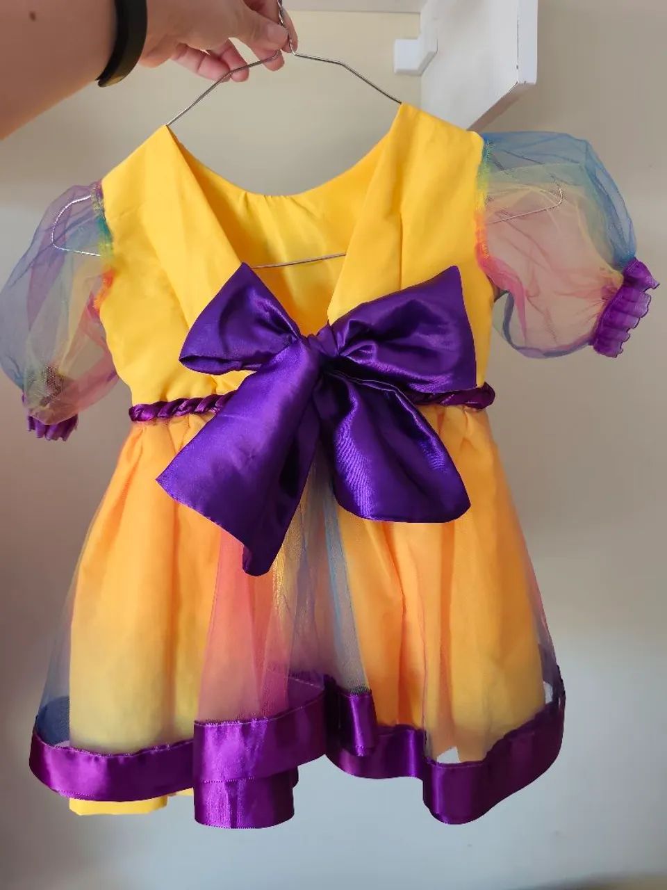 Vestido 1 ano bolo fofo - 30,00  - Foto 2