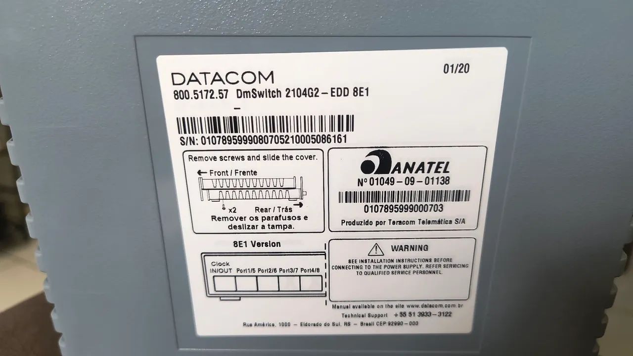Datacom DmSwitch 2104G2 -EDD E1 - Foto 3