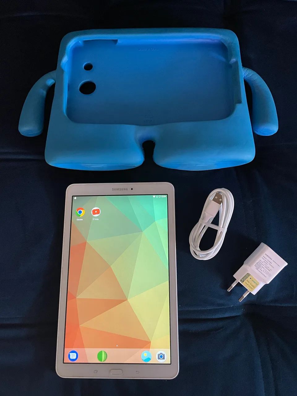 Tablet Samsung Galaxy tab E branco - Foto 5