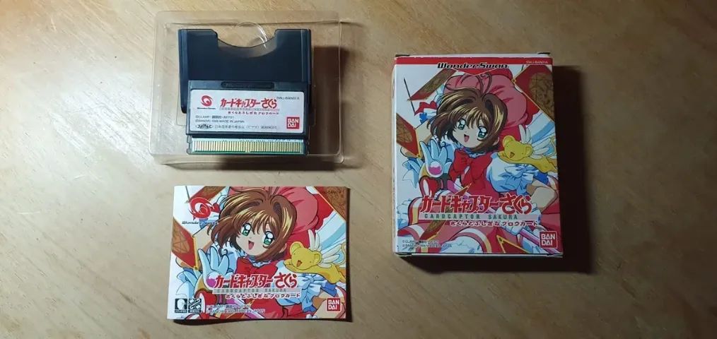 Jogo Original Sakura Card Captor Wonderswan - Jogos de Vídeo Game
