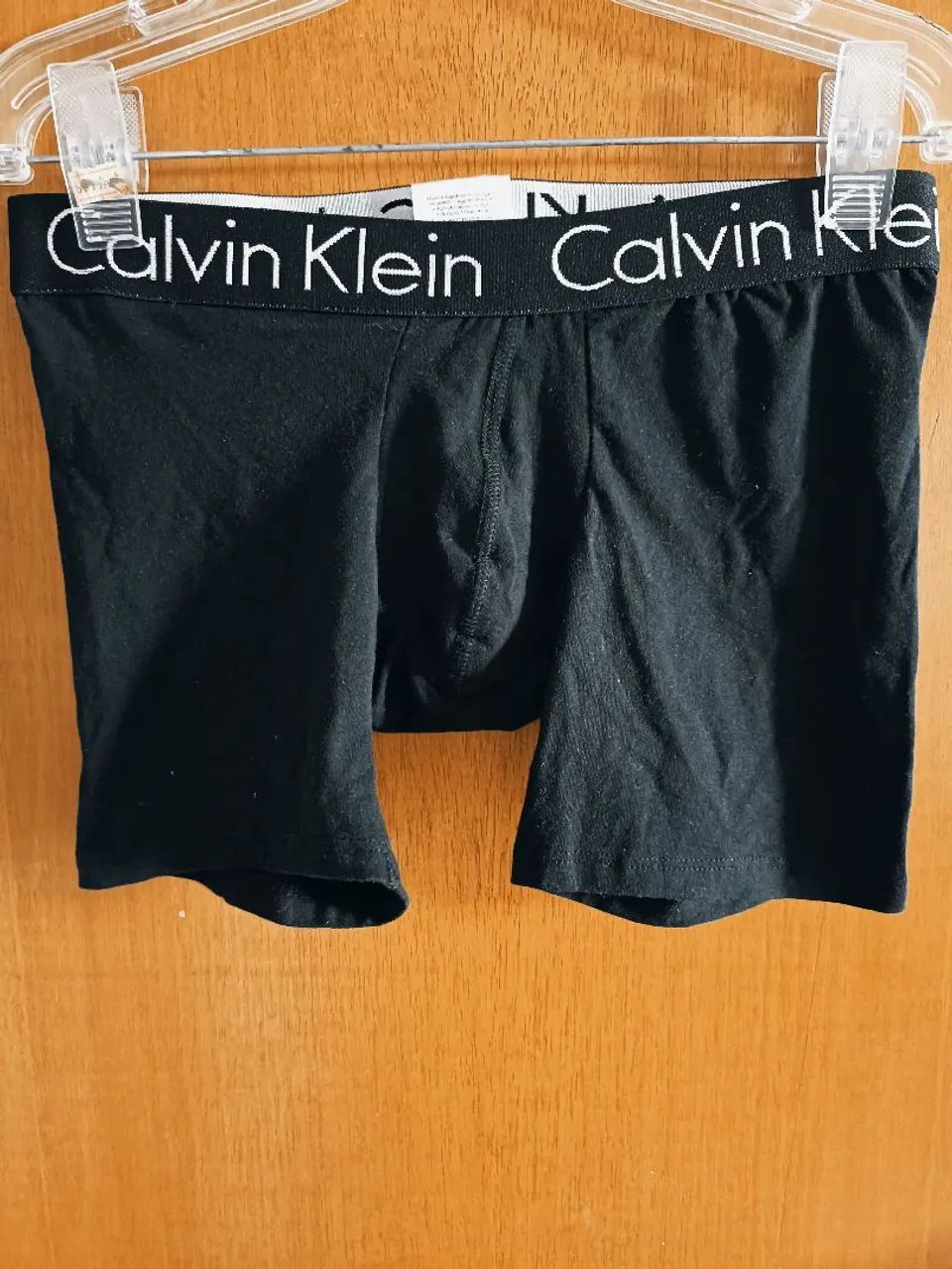 Cueca Masculina Boxer Black Calvin Klein Original 